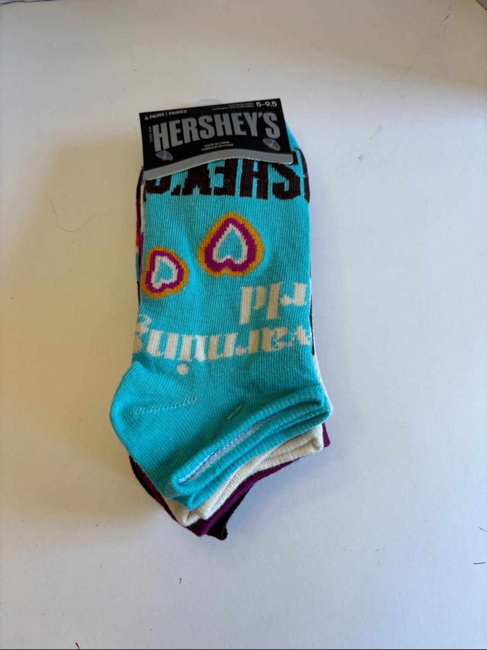 Women’s 6 Pairs Hersheys Socks